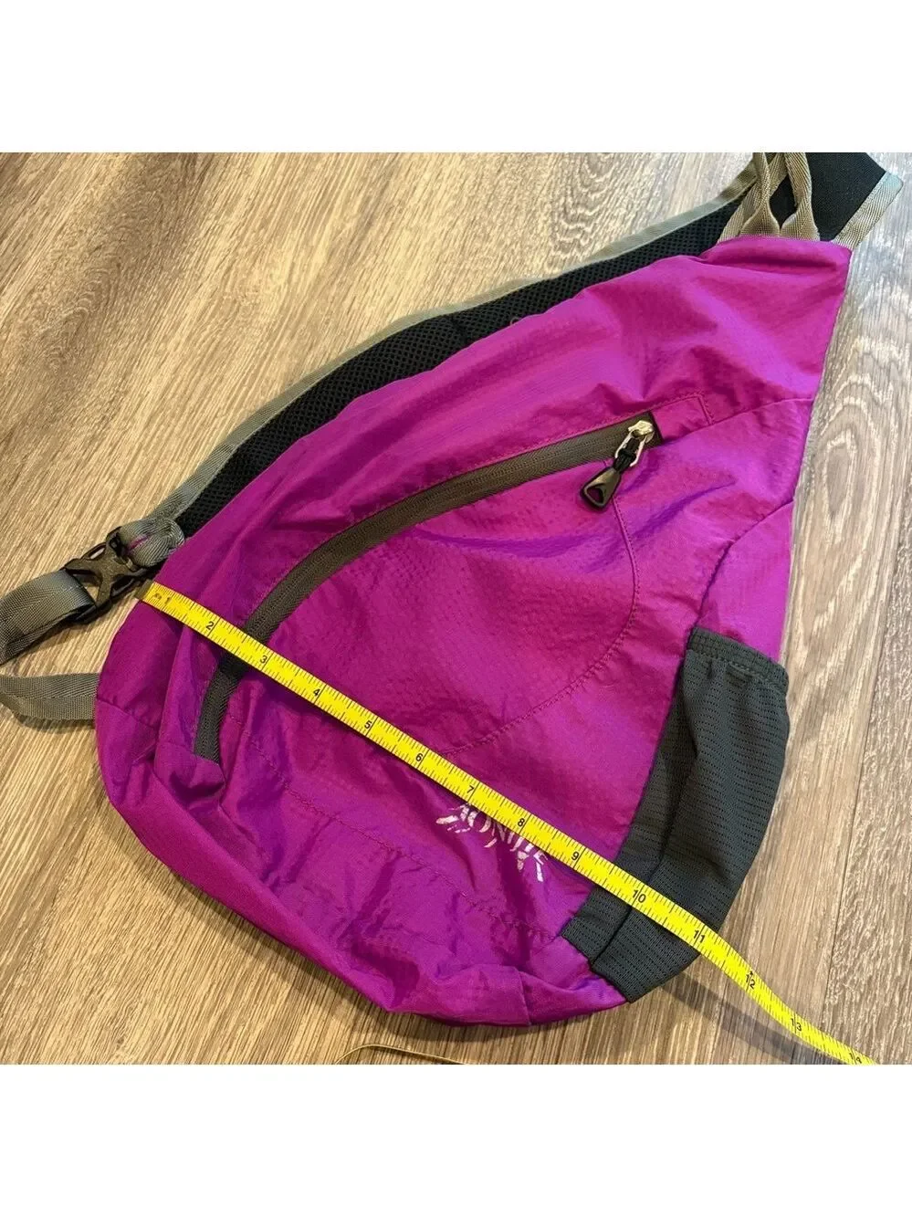 Vibrant Purple Crossbody Sling Backpack by Aonijie
